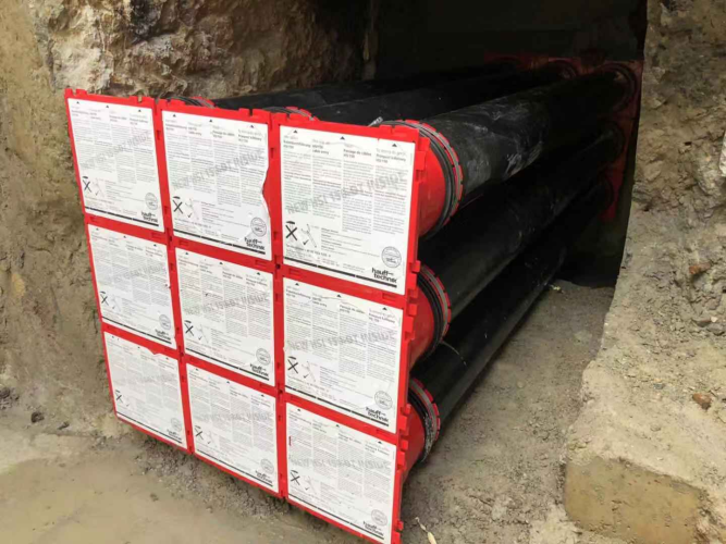 Cable seal in Suzhou Metro Line3 110kv main substation projec Cable seal in Suzhou Metro Line3 110kv main substation projec