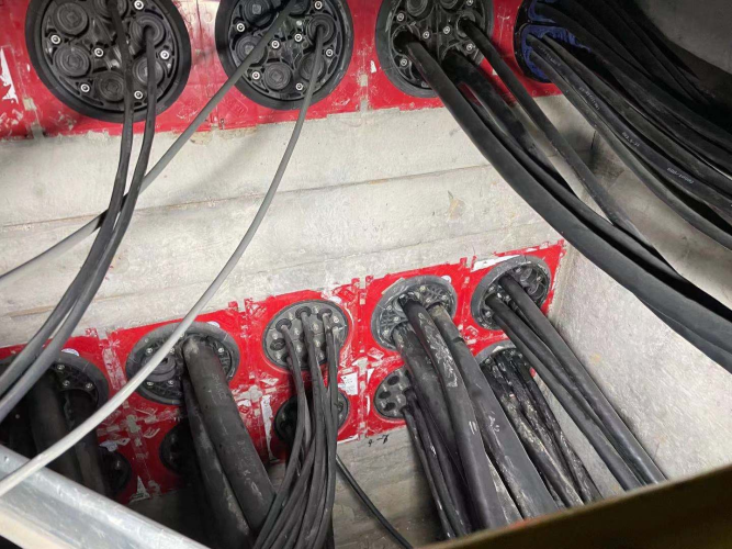 Cable seal in BASF-YPC gas turbine retrofit project Cable seal in BASF-YPC gas turbine retrofit project